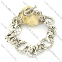 good nonrust steel Stainless Steel Bracelet with Stamping Craft -b001193