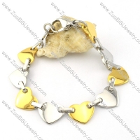 the best Steel Stainless Steel Bracelet with Stamping Craft -b001201