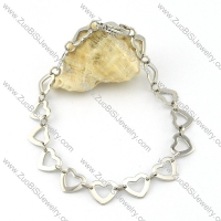 remarkable noncorrosive steel Stainless Steel Bracelet with Stamping Craft -b001206