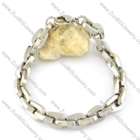 pretty 316L Stainless Steel Stainless Steel Bracelet with Stamping Craft -b001208