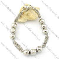 good 316L Stainless Steel Bracelet with Stamping Craft -b001210