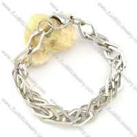 comely Stainless Steel Stainless Steel Bracelet with Stamping Craft -b001215