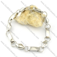 nice-looking nonrust steel Stainless Steel Bracelet with Stamping Craft -b001216