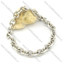 practical Stainless Steel Stainless Steel Bracelet with Stamping Craft -b001224