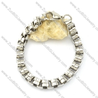 pleasant noncorrosive steel Stainless Steel Bracelet with Stamping Craft -b001228