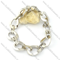top quality noncorrosive steel Stainless Steel Bracelet with Stamping Craft -b001240