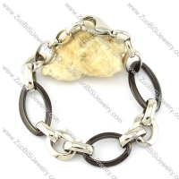 beauteous nonrust steel Stainless Steel Bracelet with Stamping Craft -b001242
