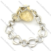 high quality noncorrosive steel Stainless Steel Bracelet with Stamping Craft -b001243