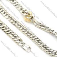 Nice Stainless Steel Matching Jewelry including Bracelet and Necklace -s000672