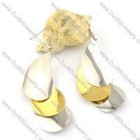 practical noncorrosive steel Plating Earring for Beautiful Girls -e000566