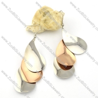 good Stainless Steel Plating Earring for Beautiful Girls -e000567