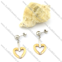 attractive oxidation-resisting steel Plating Earring for Beautiful Girls -e000580