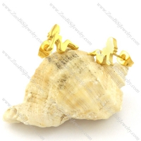 Yellow Gold Plating Dancing Girl Cutting Earring in Stainless Steel -e000612