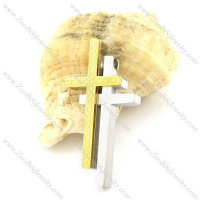 Cutting Cross Pendant for Couples -p001128