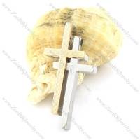 Cutting Cross Pendant for Couples -p001129