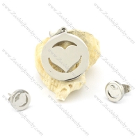 heart shaped earring and pendant for wholesale s000846