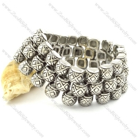 Nice-looking Noncorrosive Steel casting bracelet from china wholesale jewelry market -b001349