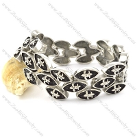 Good Quality Steel casting bracelet from china wholesale jewelry market -b001350