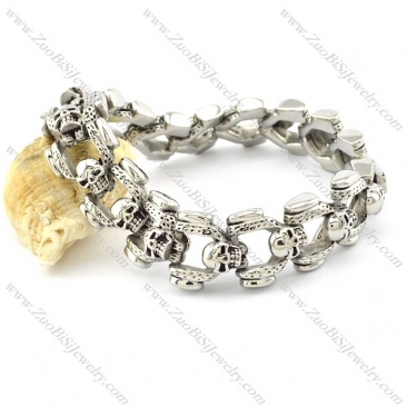 Good Welcome Oxidation-resisting Steel casting bracelet from china wholesale jewelry market -b001359