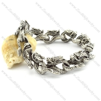 Top Quality 316L Stainless Steel casting bracelet from china wholesale jewelry market -b001361