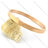 Remarkable Nonrust Steel stamping bangle -b001443