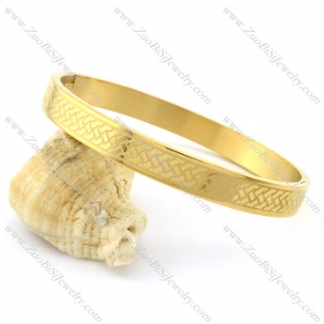 Top Quality 316L Stainless Steel stamping bangle -b001454