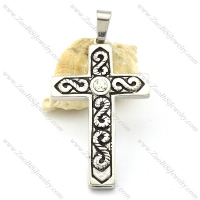 Hot Welcome 316L Stainless Steel cross pendants -p001143