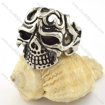 Top Quality Nonrust Steel skull ring for men -r001042