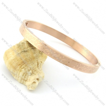 Beauteous 316L stamping bangles -b001505
