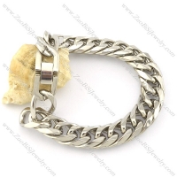 Comely 316L Stainless Steel men's stamping bracelet -b001516