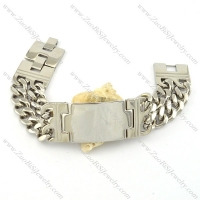 Good 316L Stainless Steel id bracelets -b001535