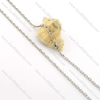 Good Welcome Oxidation-resisting Steel small chain necklaces for ladies -n000372