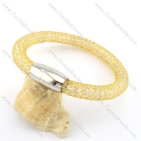 soft net chain with big clear AB zircon for ladies b002036