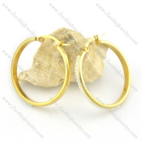 gold plated earrings e000777