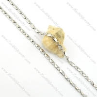Top Quality Nonrust Steel small chain necklaces for ladies -n000394