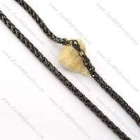 Great Quality Steel stamping necklaces -n000405