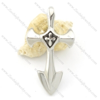 stainless steel cross pendants p001424