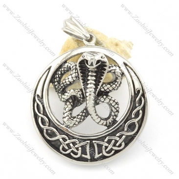 316l stainless steel casting pendant p001399