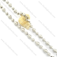 special stainless steel necklace n000483