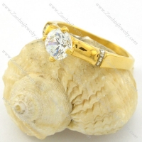 wedding rings for lady in 316l stainless steel bamboo shaped ring 001193