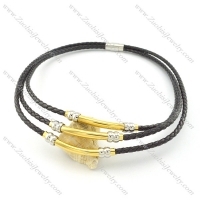 leather necklace n000452