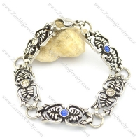 Sapphire stainless steel leisure fashion bracelet b002349