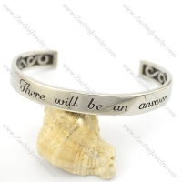 THERE WILL BE AN ANSWER bangle b002541