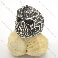 cheap ugly skull rings cost USD3.06 per piece only r001743