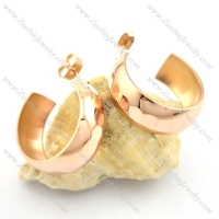 rose gold earrings for women e000910