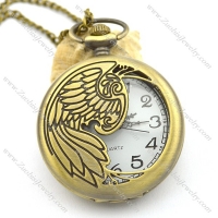 vintage brass feather pocket watches pw000405
