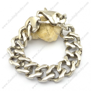 big wide casting bracelet with large clasp b002819