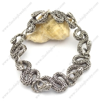 7 casting snakes bracelet b002824