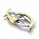 8mm Wide Gold Plating Flexible FOREVER LOVE Rings
