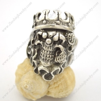 Rose Skull King Ring r002523
